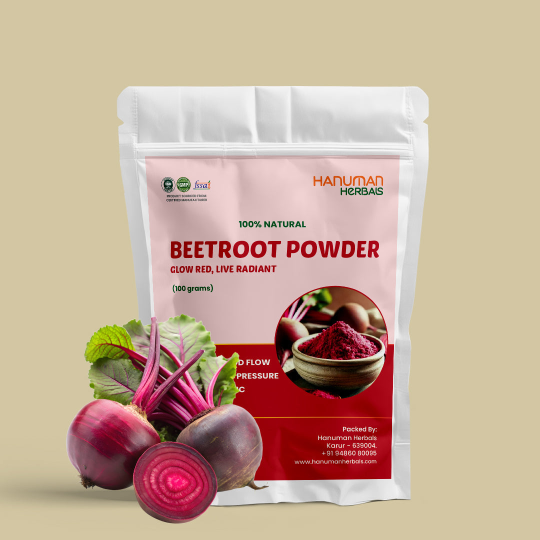 Hanuman Herbals Beetroot Powder – 100% Pure, Natural & Nutritious