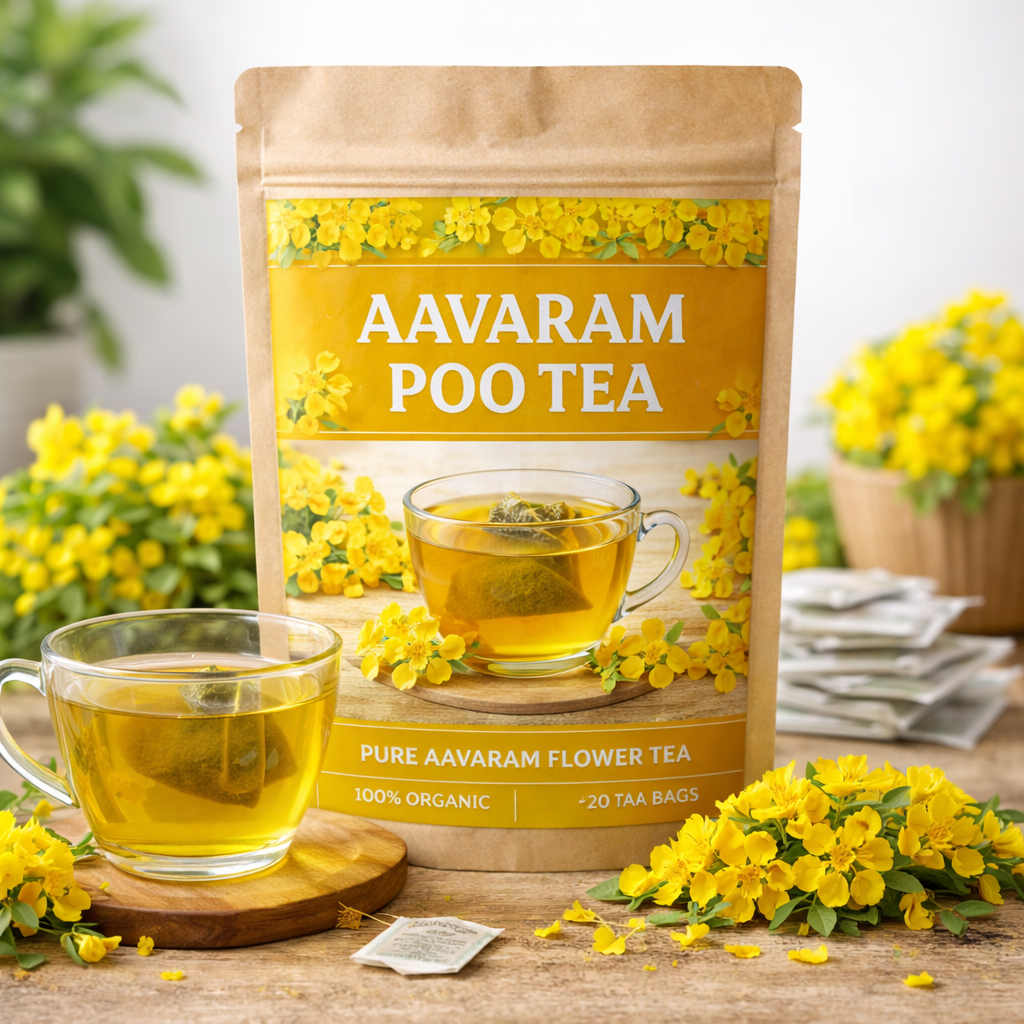Hanuman Herbals Aavarampoo Sugar Balance Tea