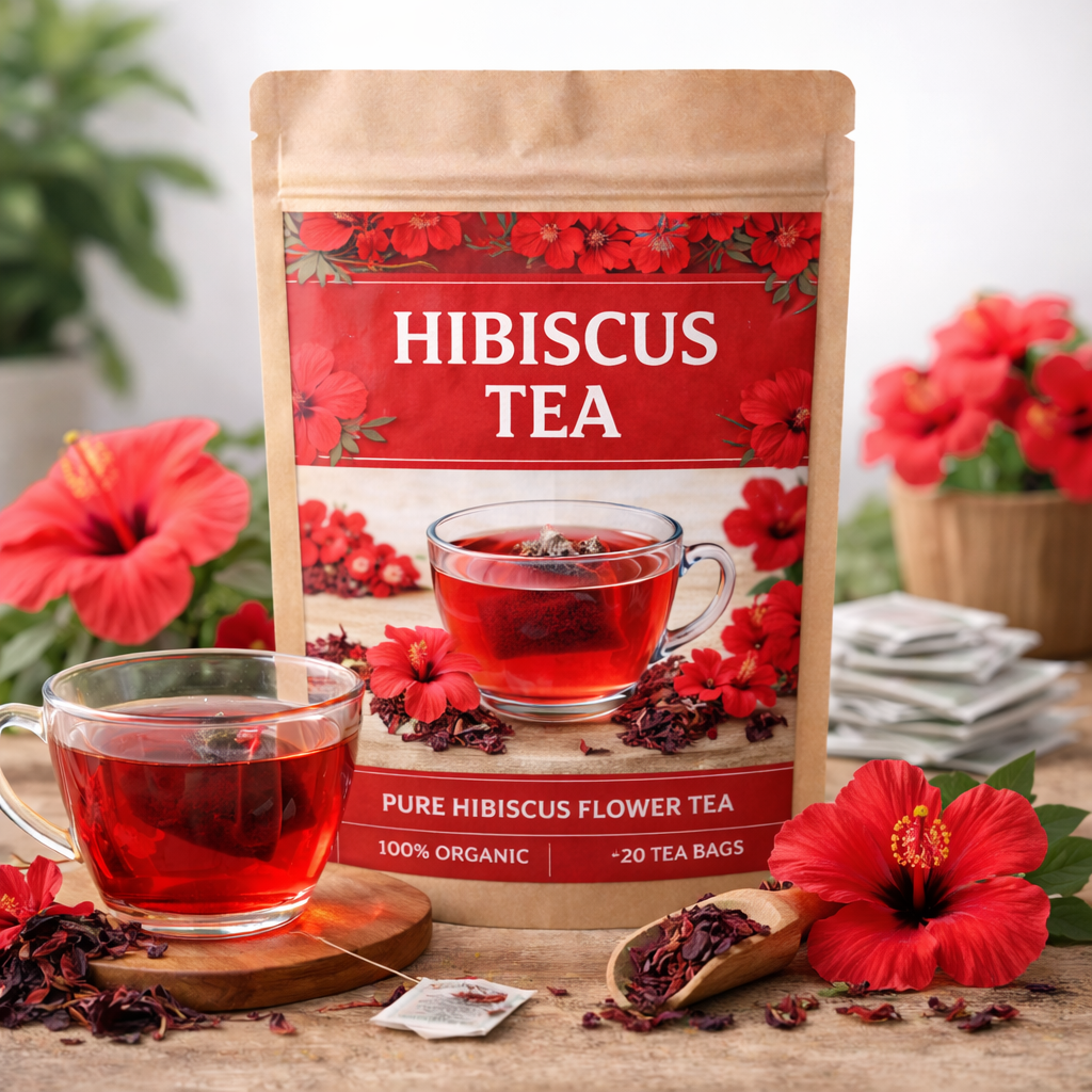 Hanuman Herbals Hibiscus Glow Herbal Tea