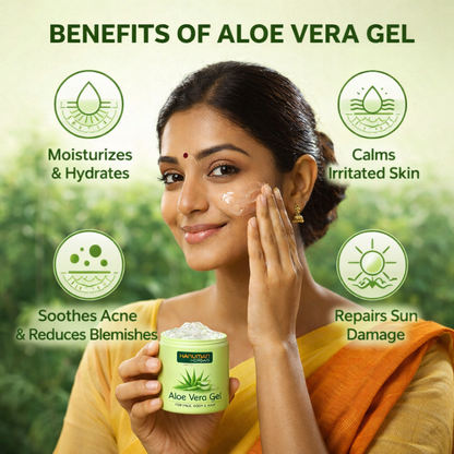 Aloe Vera Gel – For Face, Body & Hair