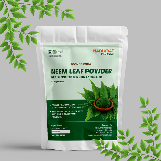 Neem Leaf Powder – 100% Natural & Pure Herbal Skin & Hair Care