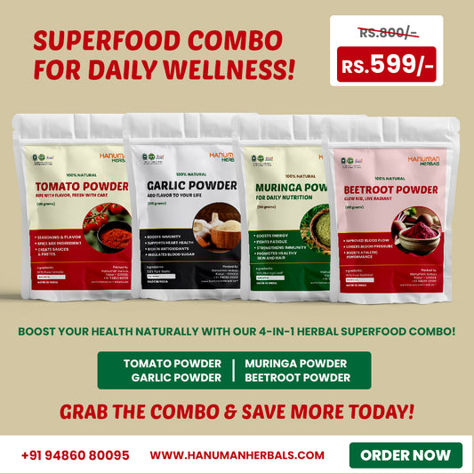 4-in-1 Superfood Combo for Daily Wellness